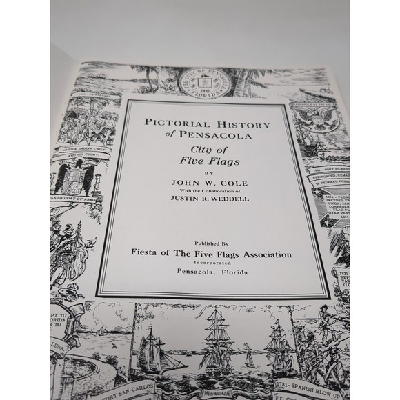 Pictorial History of Pensacola City Fiesta of Five Flags Souvenir Book VTG 1950s - Picture 5 of 13